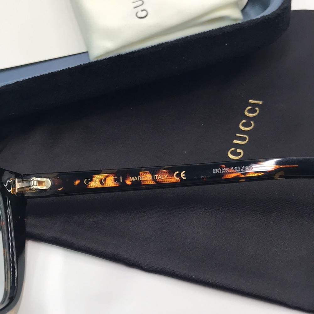 💯- New Authentic Gucci GG1040O 002 Oversized Eyeglasses - Picture 12 of 14
